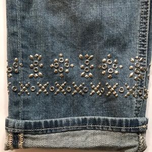 Miss Me distressed jeans with detailed cuffs